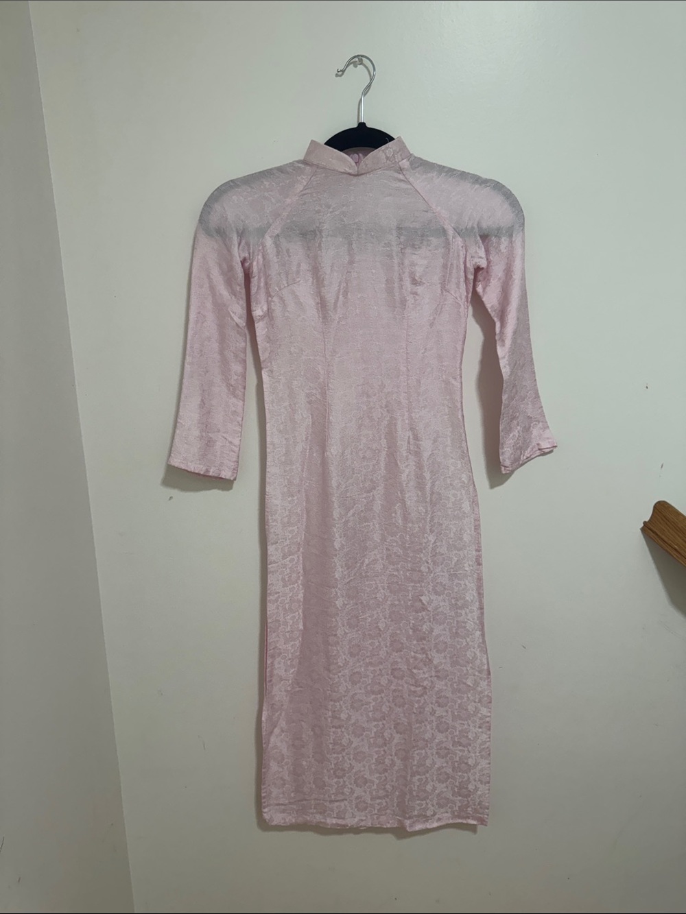 Pink Traditional Vietnamese Dress - Unbranded